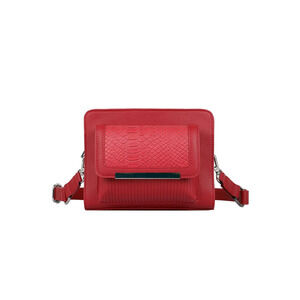 Karla Hanson Rachel City Crossbody Bag with RFID Protection Red